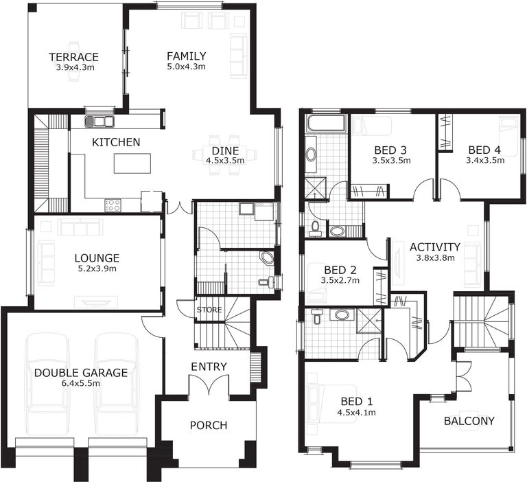 Sterling Homes • Balmain - Home Design - Sterling Homes - Home Builders ...